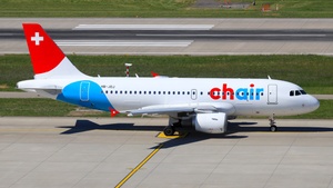 Photo of HB-JOJ - Airbus A319-112 operated by Chair Airlines