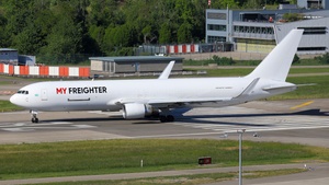 Photo of UK67021 - Boeing 767-330(ER)(BDSF) operated by My Freighter