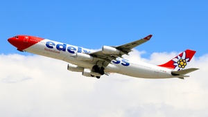 Photo of HB-JME - Airbus A340-313 operated by Edelweiss Air