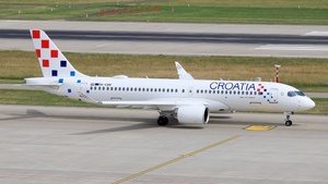 Photo of 9A-CAM - Airbus A220-300 operated by Croatia Airlines