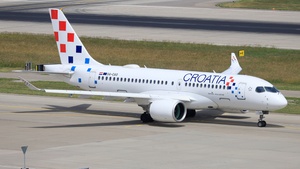 Photo of 9A-CAO - Airbus A220-100 operated by Croatia Airlines