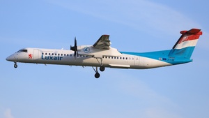 Photo of LX-LGE - Bombardier DHC-8-402 Dash 8 Q400 operated by Luxair