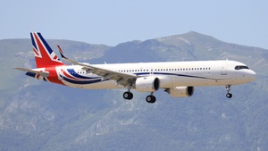 Photo of G-GBNI - Airbus A321-251NX operated by Government of the United Kingdom (opb Titan Airways)