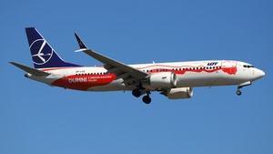 Photo of SP-LVD - Boeing 737 MAX 8 operated by LOT Polish Airlines
