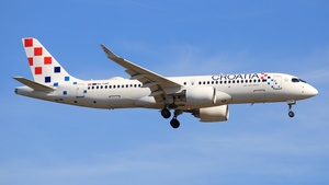 Photo of 9A-CAP - Airbus A220-300 operated by Croatia Airlines