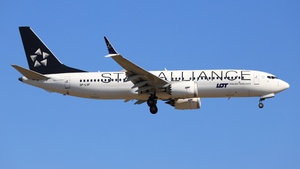 Photo of SP-LVF - Boeing 737 MAX 8 operated by LOT Polish Airlines