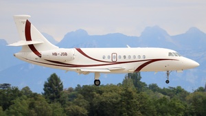 Photo of HB-JSB - Dassault Falcon 2000 operated by PrivatAir