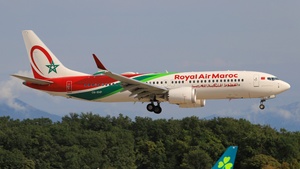 Photo of CN-RHP - Boeing 737 MAX 8 operated by Royal Air Maroc