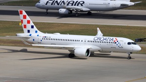 Photo of 9A-CAI - Airbus A220-300 operated by Croatia Airlines