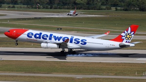 Photo of HB-JME - Airbus A340-313 operated by Edelweiss Air
