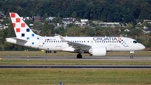 Photo of 9A-CAO - Airbus A220-100 operated by Croatia Airlines