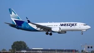 Photo of C-GWSJ - Boeing 737 MAX 8 operated by WestJet Airlines