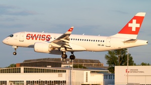 Photo of HB-JBI - Airbus A220-100 operated by Swiss International Air Lines