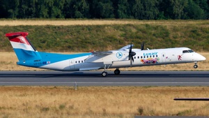 Photo of LX-LQJ - Bombardier DHC-8-402 Dash 8 Q400 operated by Luxair