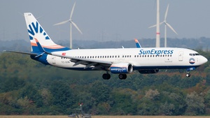 Photo of TC-SOB - Boeing 737-8HC operated by SunExpress