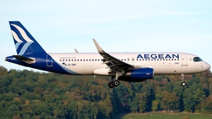 Photo of SX-DND - Airbus A320-232 operated by Aegean Airlines