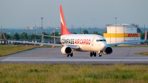 Photo of LZ-CXD - Boeing 737-85R(SF) operated by Compass Air Cargo