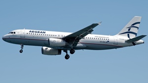 Photo of SX-DVL - Airbus A320-232 operated by Aegean Airlines