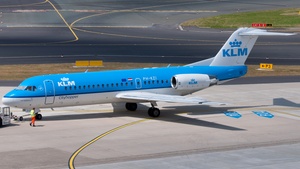 Photo of PH-KZI - Fokker 70 operated by KLM Cityhopper