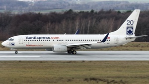 Photo of TC-SUL - Boeing 737-85F operated by SunExpress