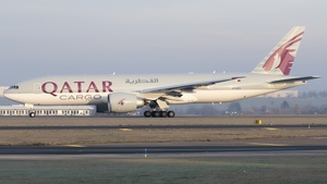 Photo of A7-BTC - Boeing 777-F operated by Qatar Airways Cargo