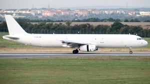Photo of TC-GCC - Airbus A321-231(P2F) operated by BBN Cargo