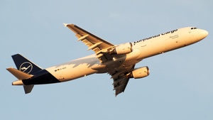 Photo of D-AEUI - Airbus A321-211(P2F) operated by Lufthansa Cargo (opb Lufthansa CityLine)
