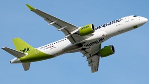 Photo of YL-ABT - Airbus A220-300 operated by airBaltic