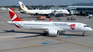 Photo of OK-EYA - Airbus A220-300 operated by CSA Czech Airlines (opb SmartWings)