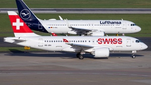 Photo of HB-JBA - Airbus A220-100 operated by Swiss International Air Lines