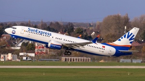 Photo of TC-SMF - Boeing 737 MAX 8 operated by SunExpress