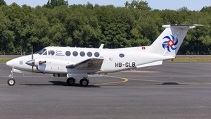 Photo of HB-GLB - Beechcraft B200 Super King Air operated by Swiss Flight Services