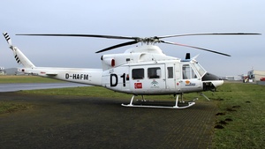 Photo of D-HAFM - Agusta-Bell AB-412 operated by Agrarflug Helilift