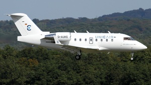 Photo of D-AUKE - Bombardier Challenger 604 operated by Unicair