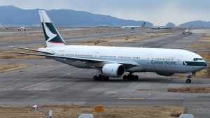 Photo of B-HND - Boeing 777-267 operated by Cathay Pacific Airways