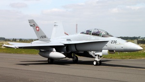 Photo of J-5236 - McDonnell Douglas F/A-18D Hornet operated by Swiss Air Force