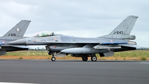 Photo of J-643 - General Dynamics F-16AM Fighting Falcon operated by Royal Netherlands Air Force