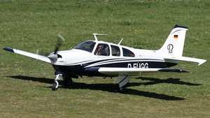 Photo of D-EUGG - Beechcraft 35-A33 Debonair operated by Private