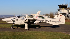 Photo of D-GFAS - Diamond DA42 NG Twin Star operated by Franconia Air Service