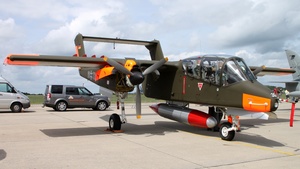 Photo of G-BZGK - North American OV-10B Bronco operated by Bronco Demo Team