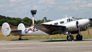 Photo of PH-KHV - Beechcraft C-45D Expeditor operated by Royal Netherlands Air Force Historic Flight