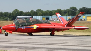 Photo of F-GLHF - Fouga CM.170R Magister operated by Dutch Historic Jet Association