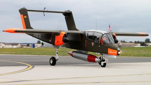 Photo of G-BZGK - North American OV-10B Bronco operated by Bronco Demo Team