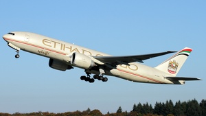 Photo of A6-DDC - Boeing 777-FFX operated by Etihad Cargo