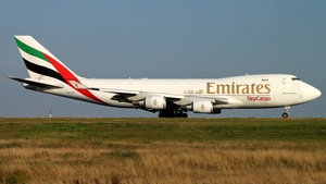 Photo of OO-THC - Boeing 747-4HAF(ER) operated by Emirates SkyCargo (opb TNT Airways)