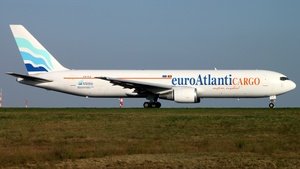 Photo of CS-TLZ - Boeing 767-375(ER)(BDSF) operated by EuroAtlantic Airways Cargo
