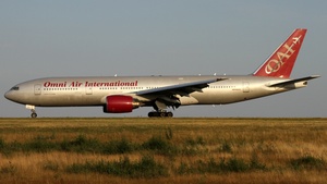 Photo of N918AX - Boeing 777-222(ER) operated by Omni Air International