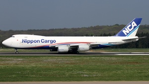Photo of JA12KZ - Boeing 747-8KZF operated by Nippon Cargo Airlines