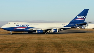 Photo of 4K-SW008 - Boeing 747-4R7F operated by Silk Way West Airlines
