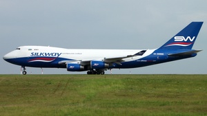 Photo of 4K-SW888 - Boeing 747-4R7F operated by Silk Way West Airlines